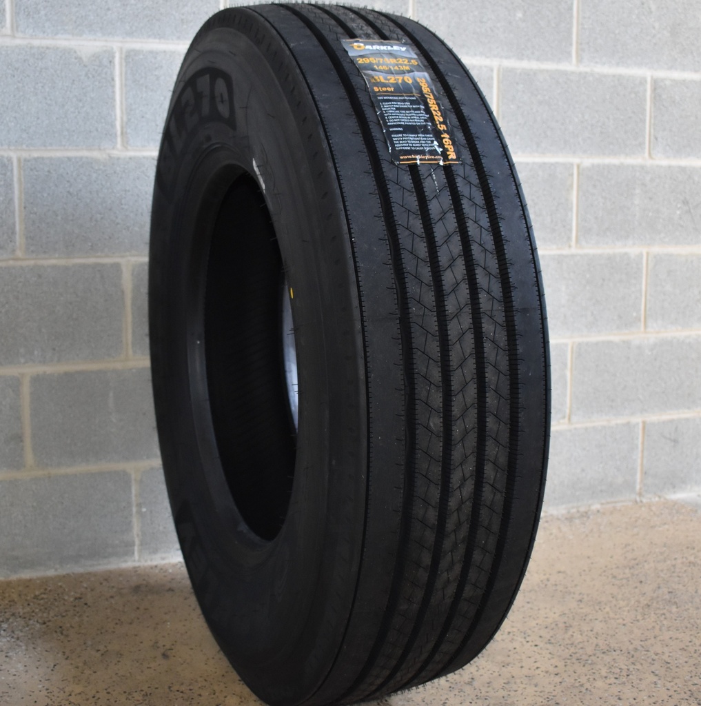 BARKLEY BL270 295/75/22.5  16PLY. STEER  (SET-2)